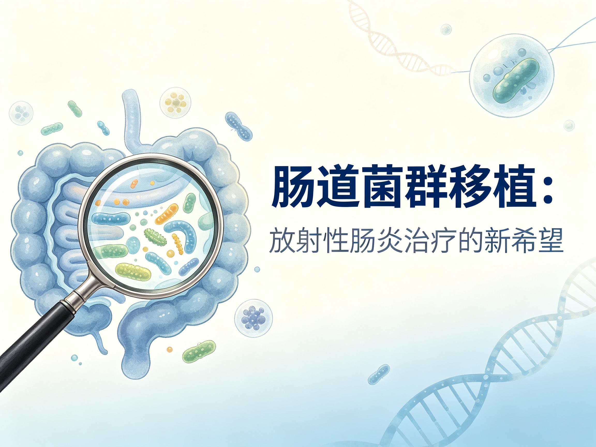 新界|第3期 肠道菌群移植：放射性肠炎治疗的新希望